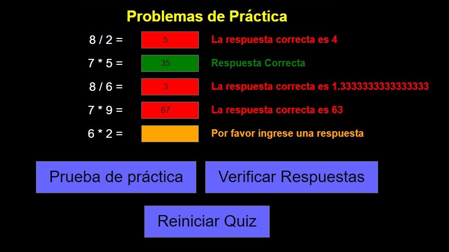 Problemas de Práctica Problemas de Práctica
